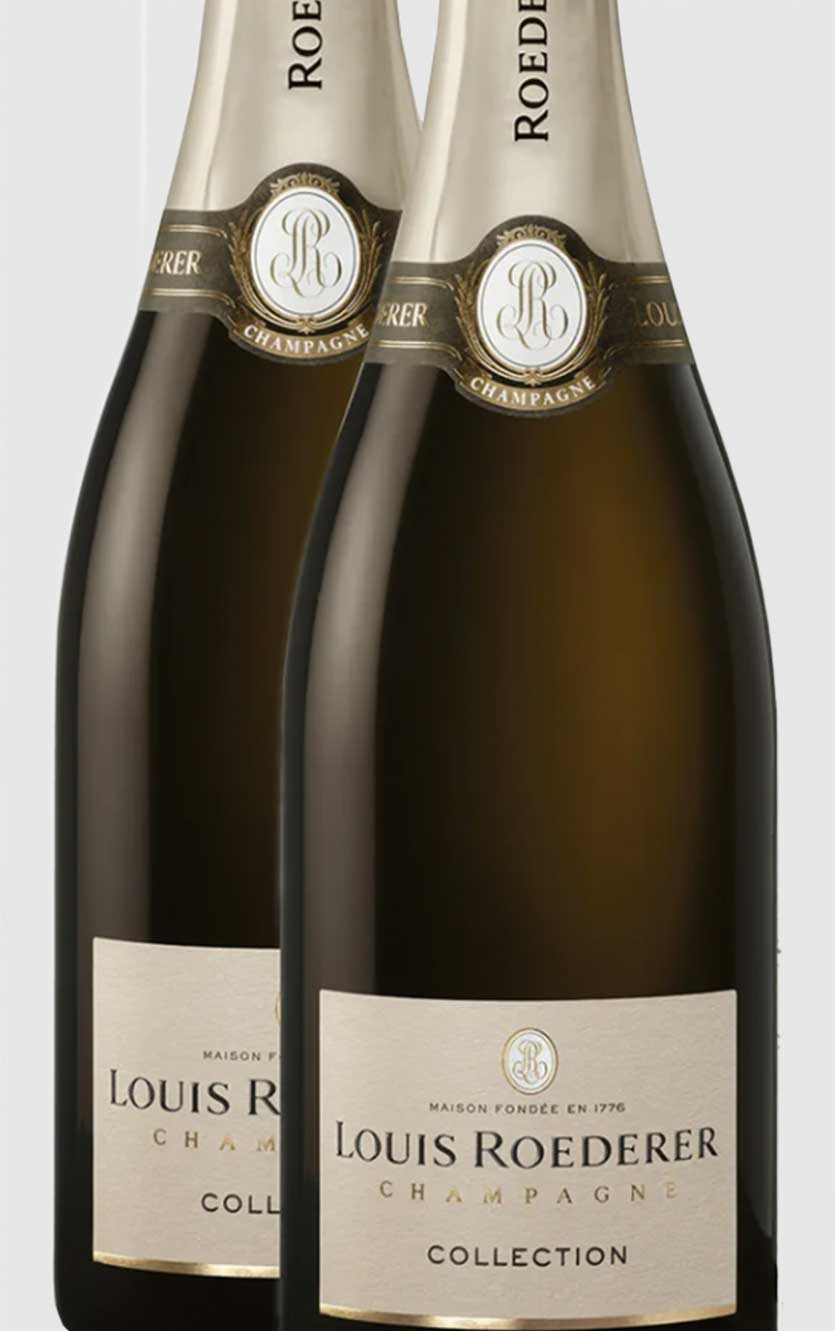 Louis Roederer Collection 244 Brut Champagne 2 X 75 CL GRAPHIC BOX - DH Wines