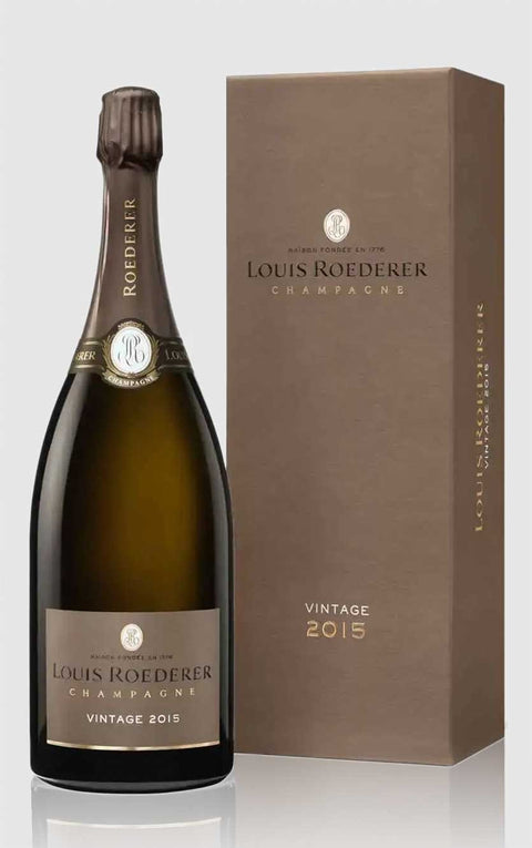 Louis Roederer Vintage 2015 Magnum Brut Champagne i Gaveæske