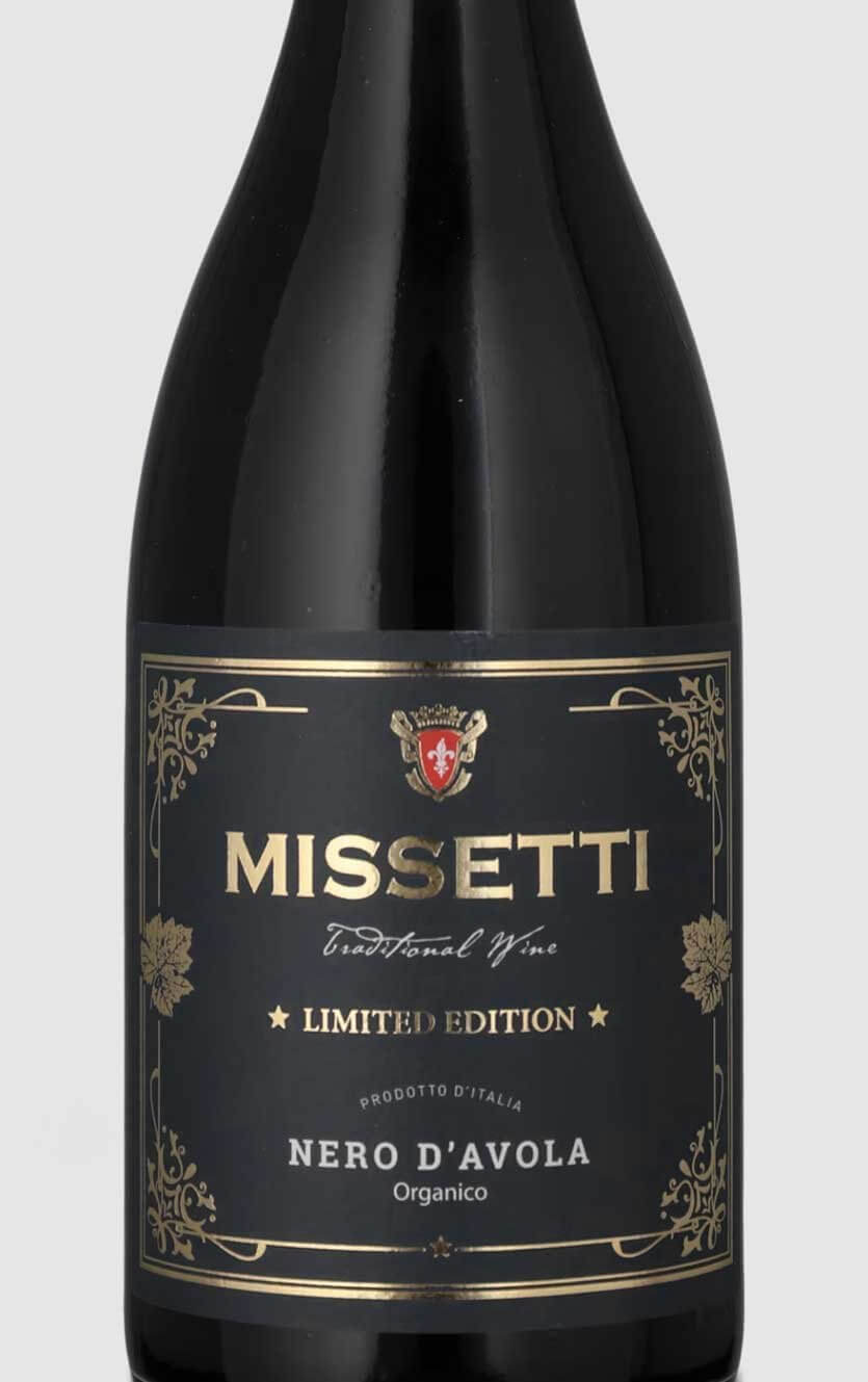 Missetti Nero D Avola ØKO 2022 Limited Edition IGP