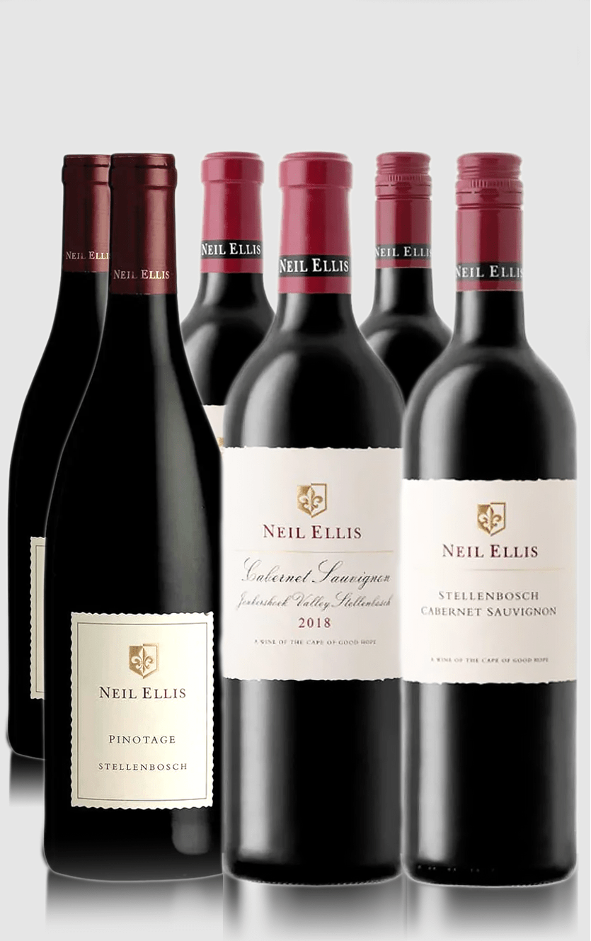 Neil Ellis Jonkershoek Valley & Pinotage Smagekasse – 6 Flasker - DH Wines