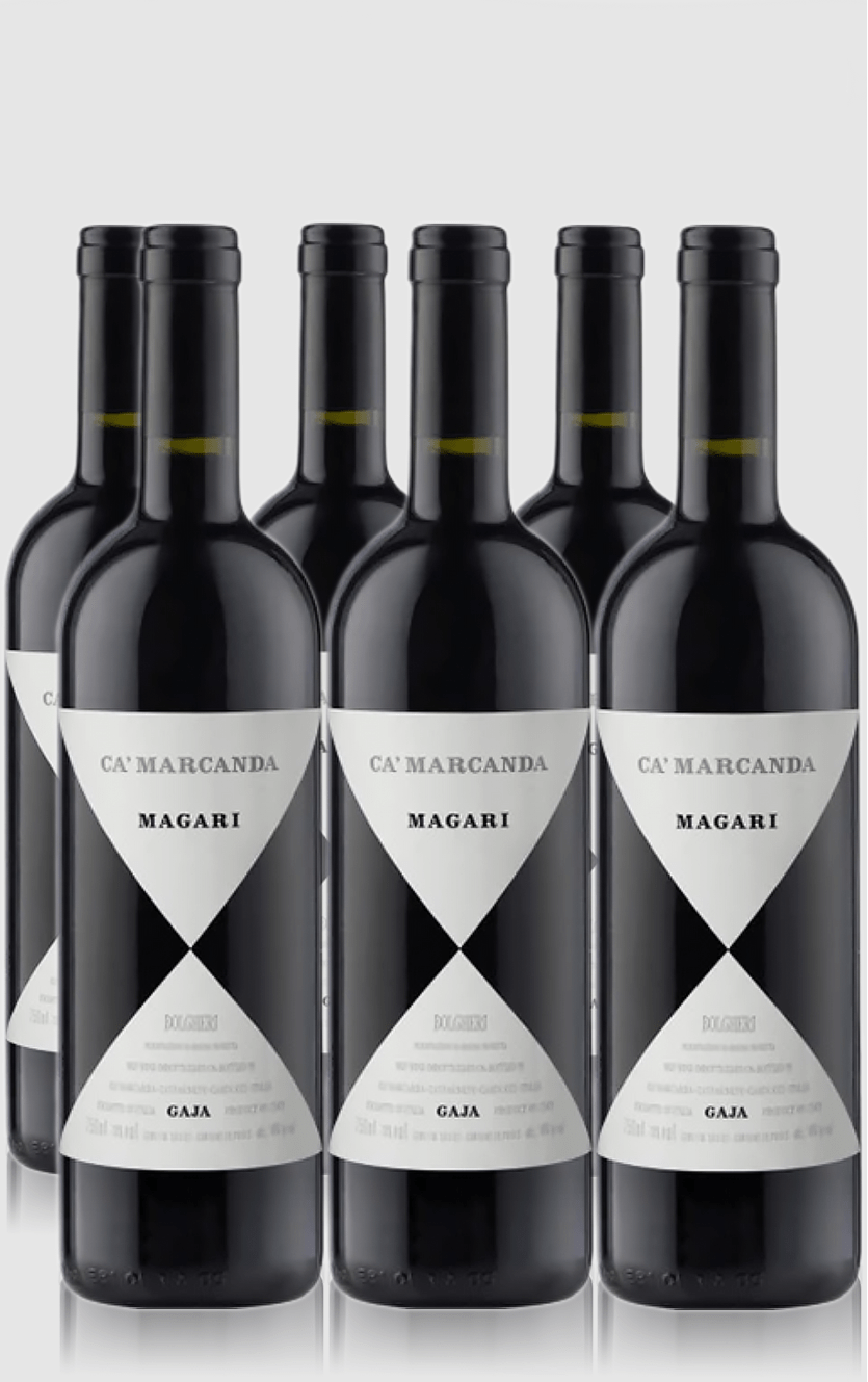 Smagekasse med Gaja Magari Rosso Bolgheri DOC – 6 Flasker