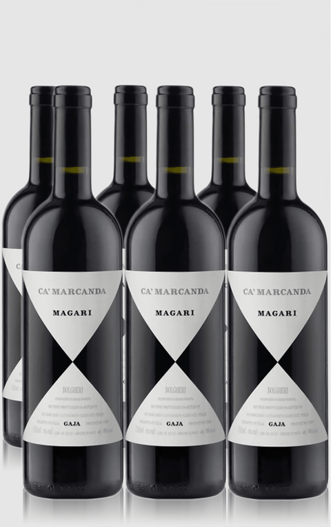 Smagekasse med Gaja Magari Rosso Bolgheri DOC – 6 Flasker