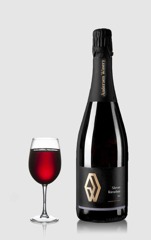 Andersen Winery Stevns mousserende Kirsebærvin 2023