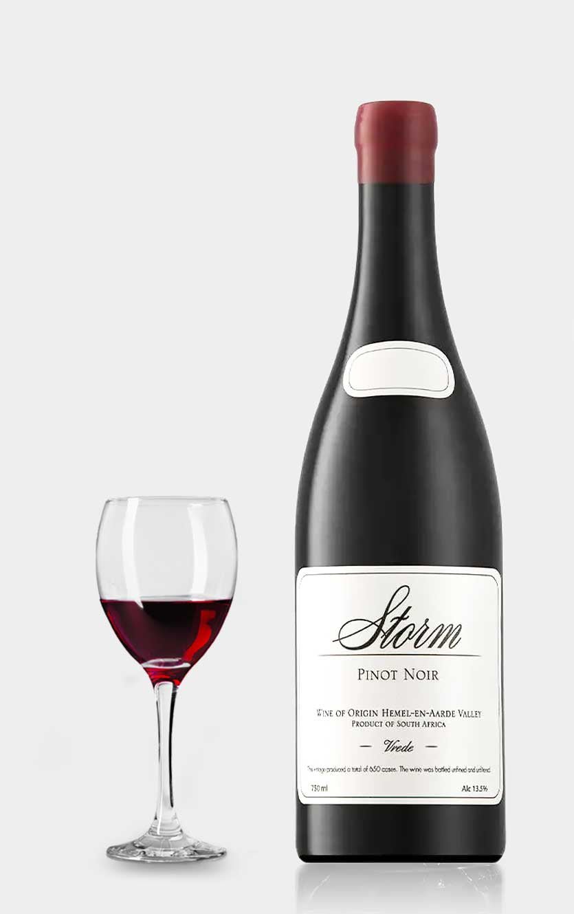 Storm Wines Vrede Pinot Noir single vineyard 2020 - DH Wines