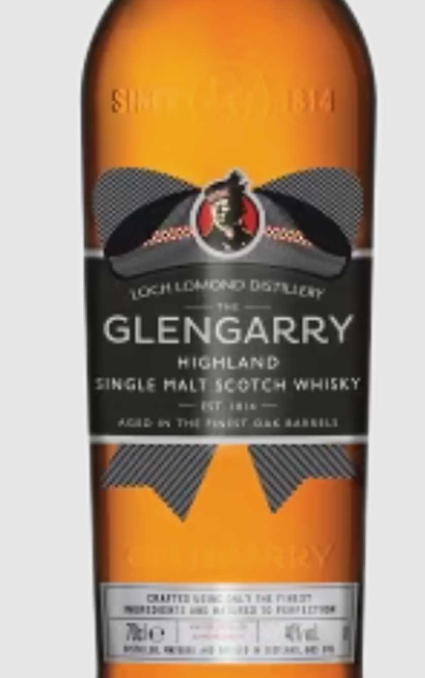 The Glengarry Highland Single Malt Scotch