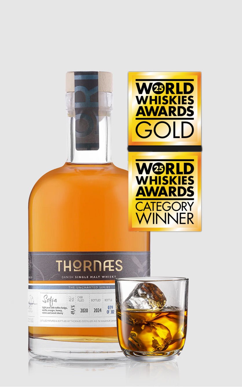 Thornæs Danish Whisky, Single Malt - Sofia - Lightly Peated - DH Wines