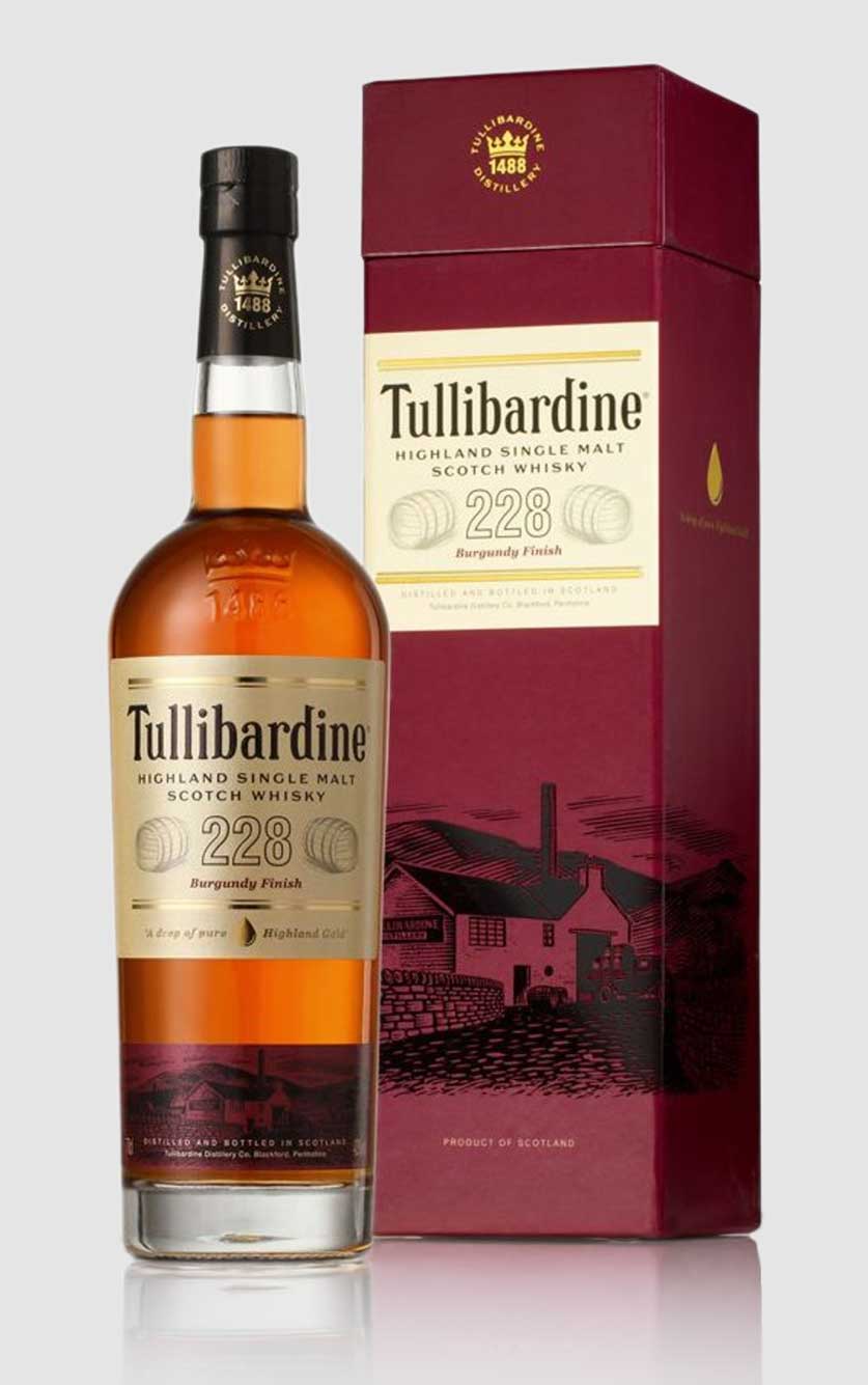 Tullibardine 228 Highland Single Malt Burgundy Finish - DH Wines