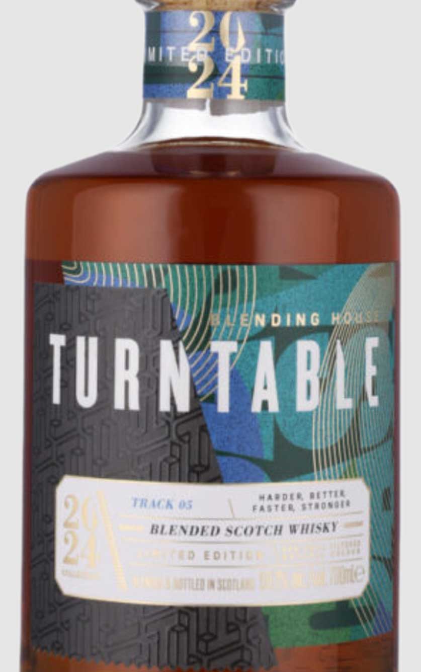 Turntable TRACK 5 blended scotch whisky