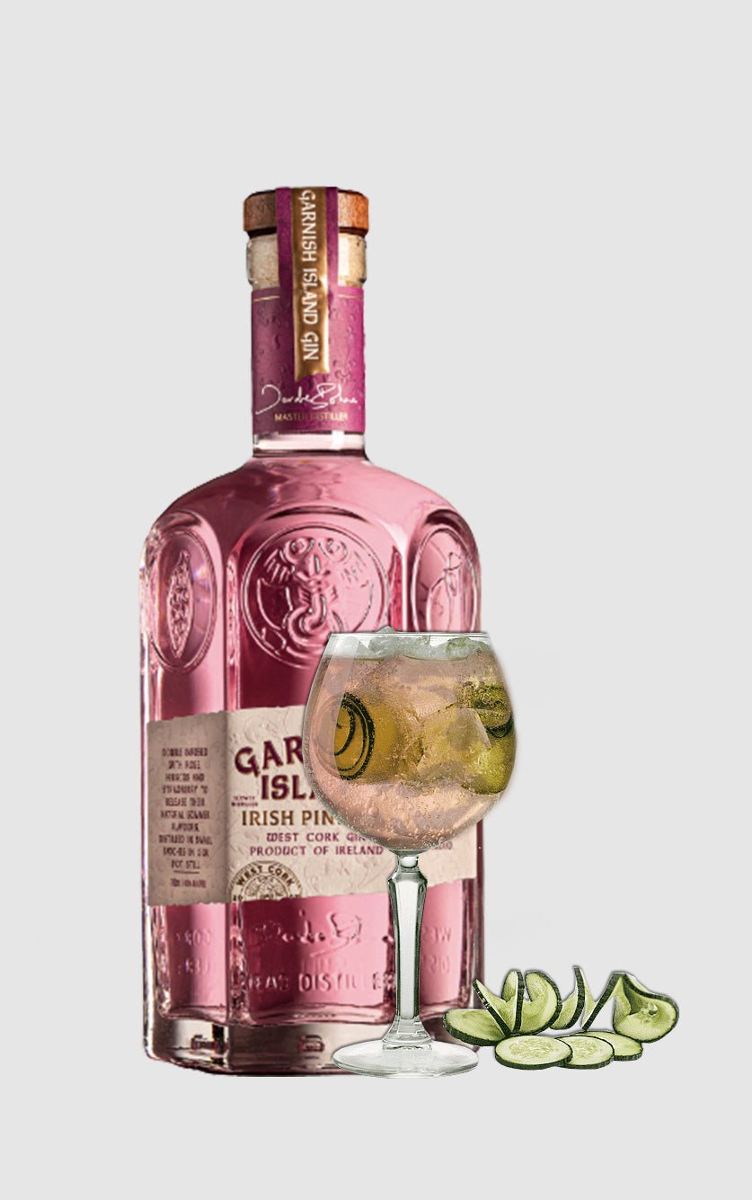 Garnish Island Pink Gin, 46% alkohol