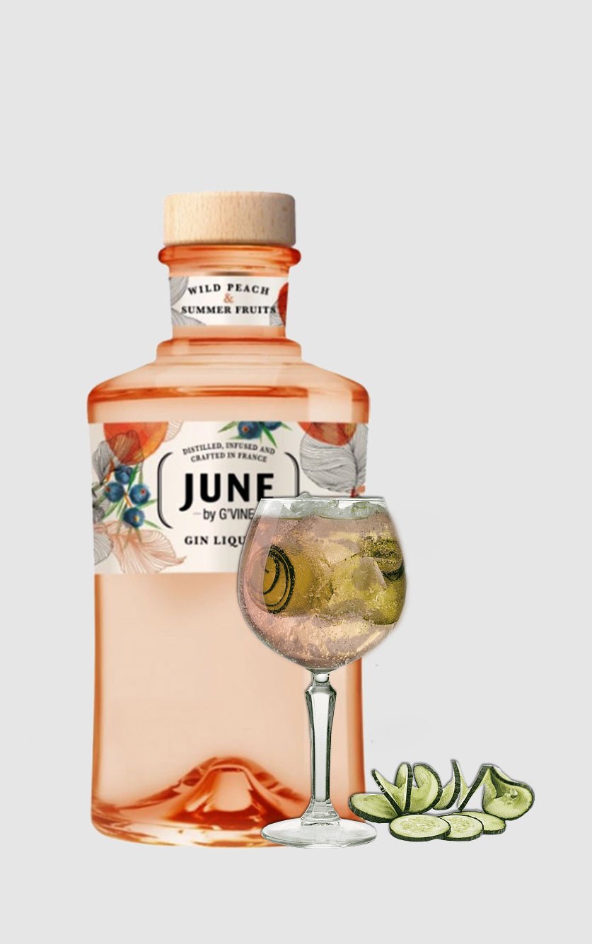 June by G’Vine Peach Gin, 37,5% alkohol