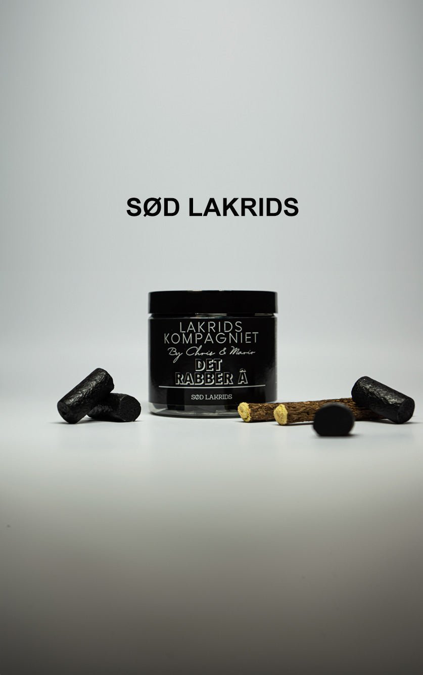 Sød lakrids fra LAKRIDSKOMPAGNIET