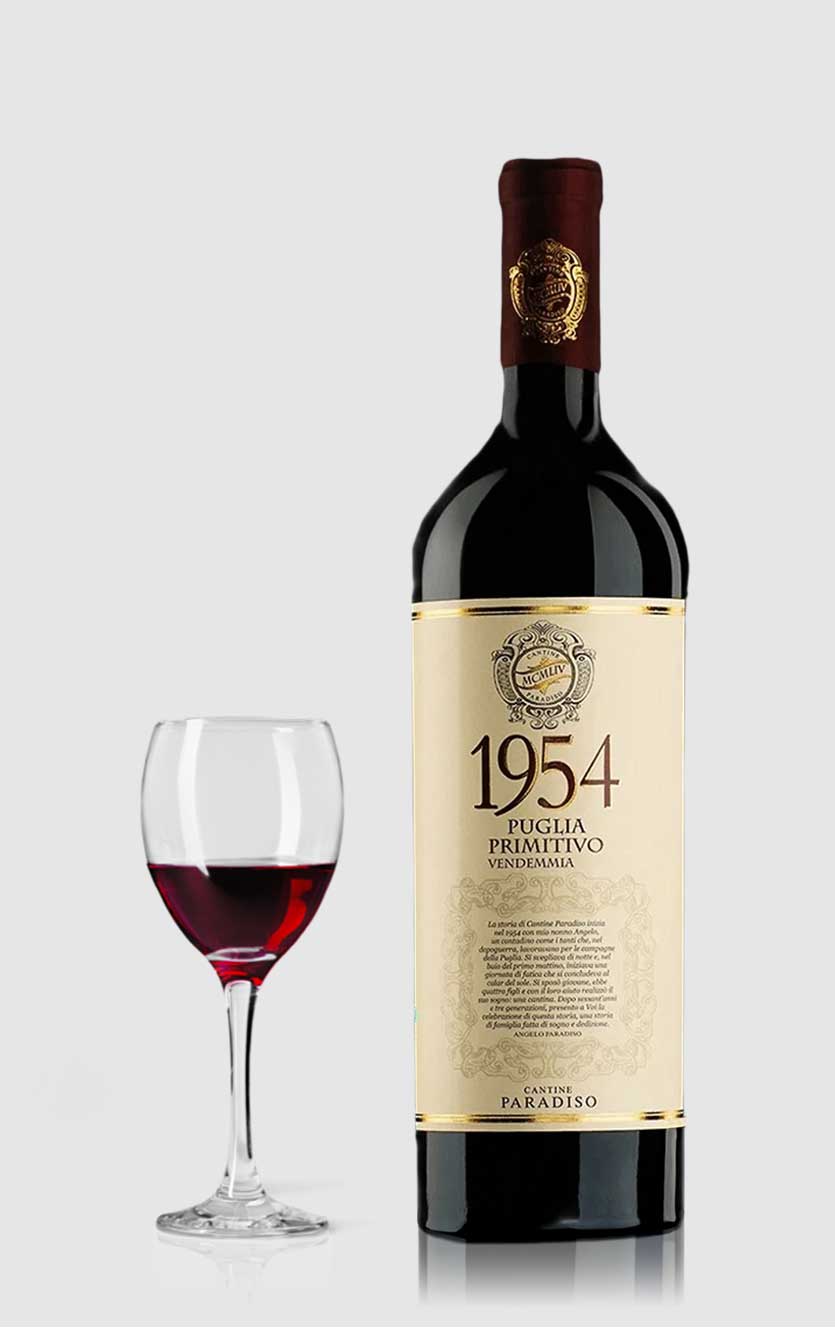 Cantine Paradiso 1954 Primitivo 2022