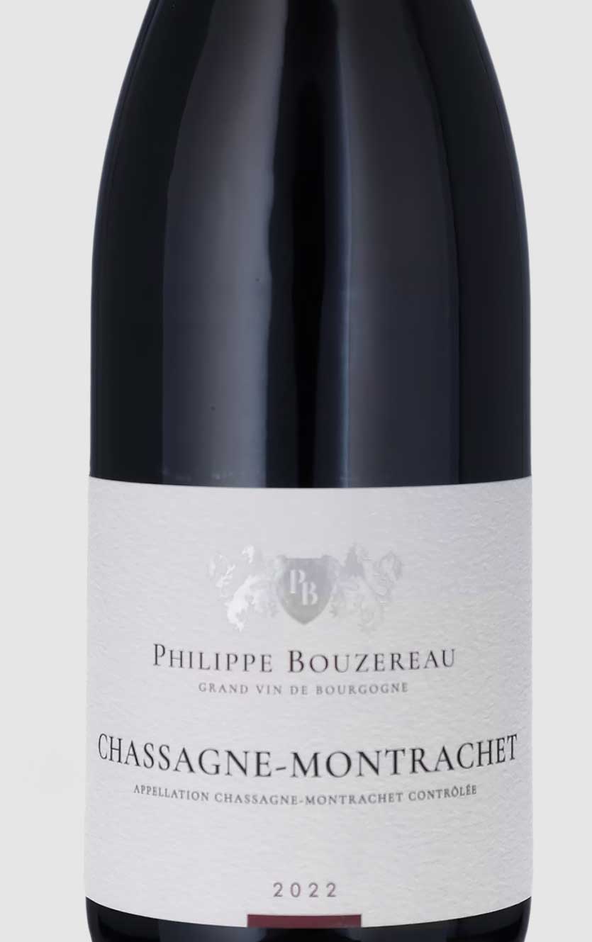 Domaine Philippe Bouzereau Chassagne Montrachet Rouge 2022