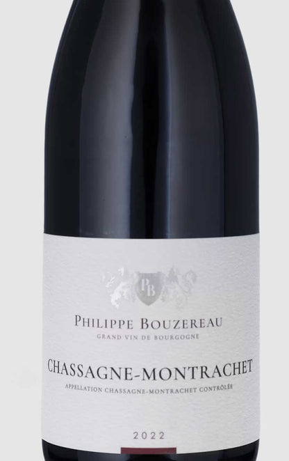 Domaine Philippe Bouzereau Chassagne Montrachet Rouge 2022