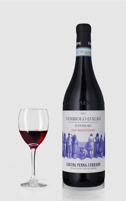 Nebbiolo D'Alba DOC Superiore San Sebastiano Cascina Penna Currado 2023