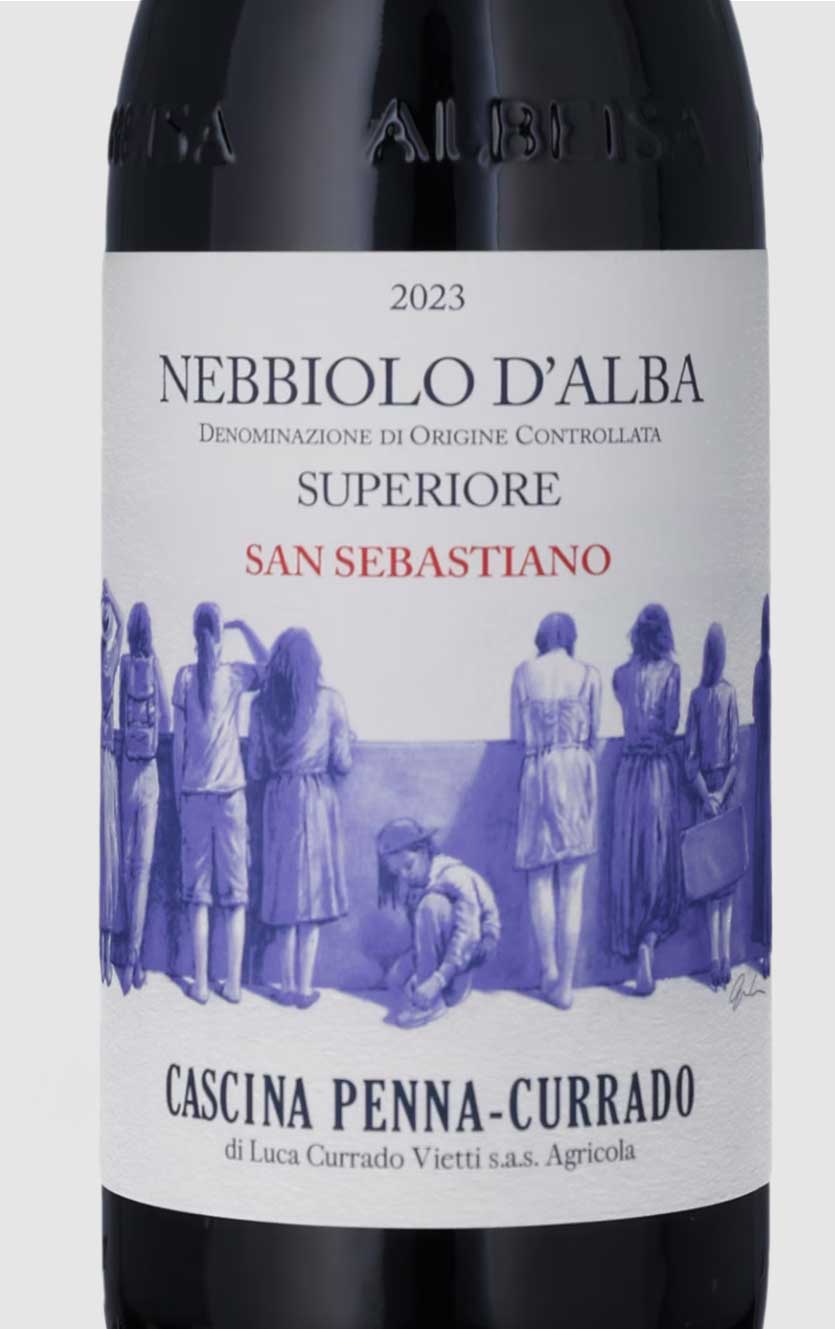Nebbiolo D'Alba DOC Superiore San Sebastiano Cascina Penna Currado 2023
