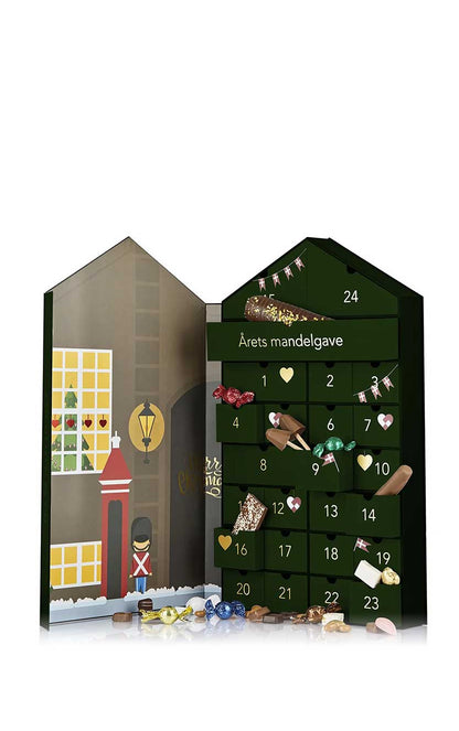 Kæmpe chokolade-julekalender 2026 – luksus Cocoture kalenderhus – 1265g