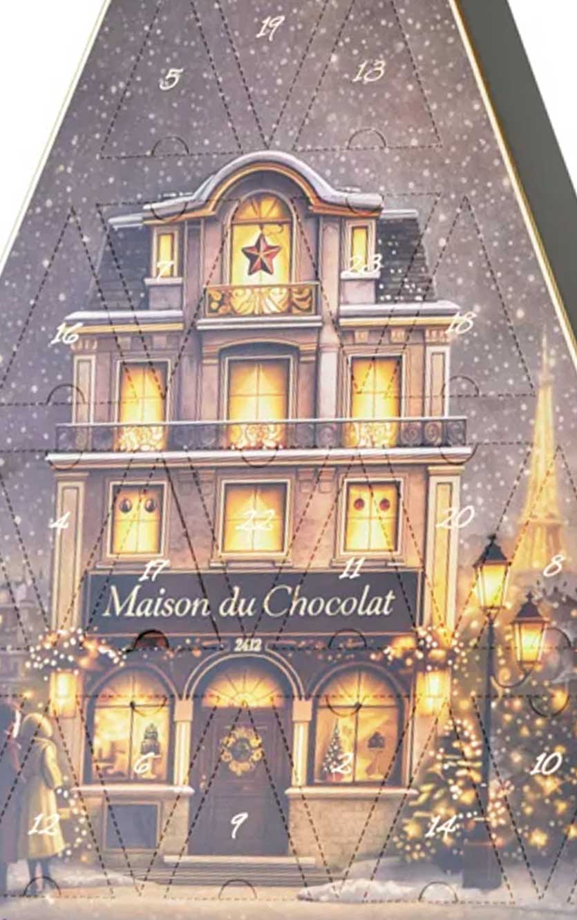 Julekalenderen til chokolade og marcipan-elskeren– Cocoture – 270g