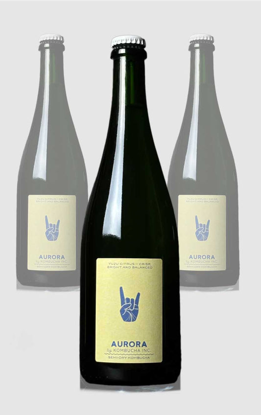 Aurora fermenteret te kombucha