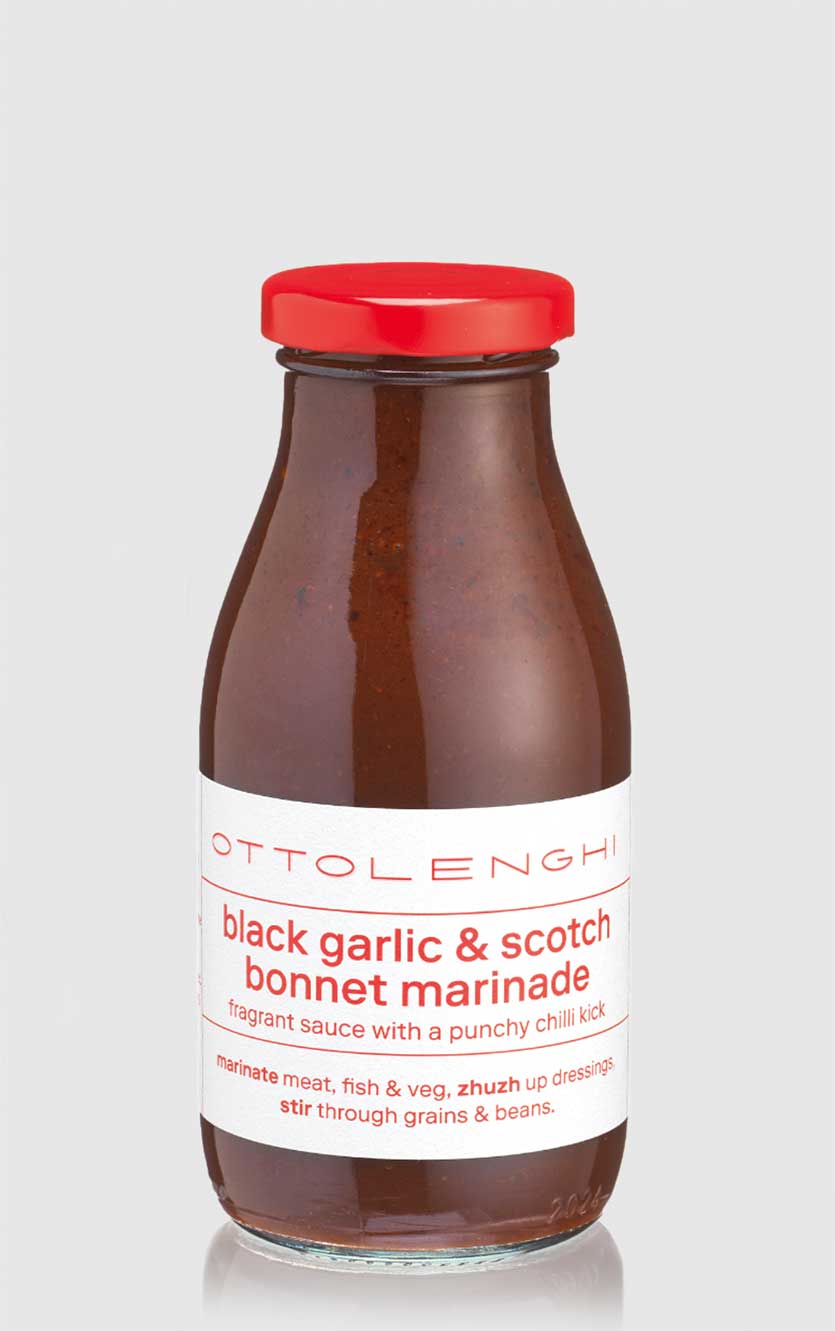 Ottolenghi Black Garlic and Scotch Bonnet Marinade