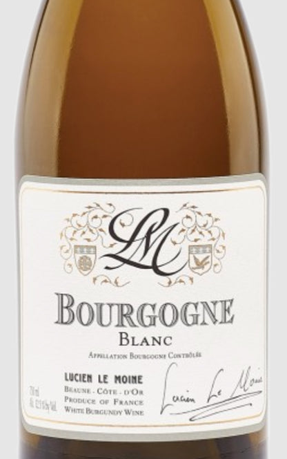 Lucien Le Moine Bourgogne Blanc 2022