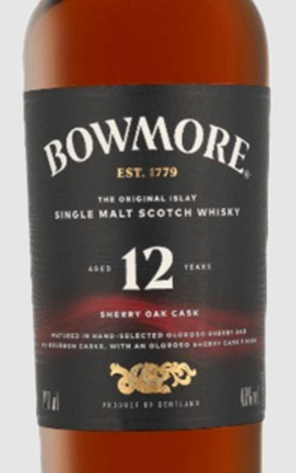 Bowmore Whisky 12 Year Old Sherry Oak Cask