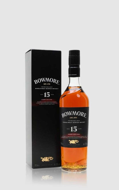Bowmore 15 Years Single Malt Old whisky