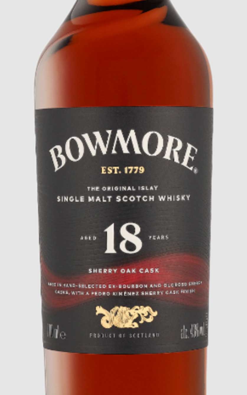 Bowmore 18 års Sherry Oak Cask Single Malt Whisky