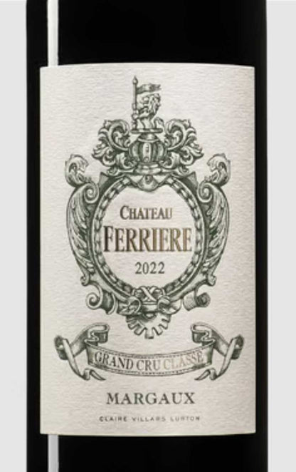 Château Ferrière Margaux 3. Cru Classé 2022 ØKO