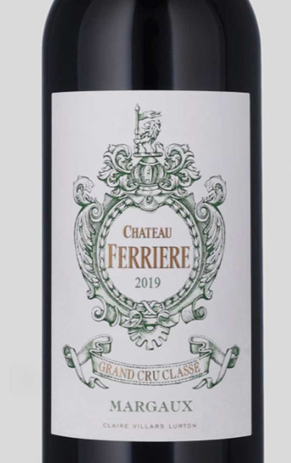 Chateau Ferriere Øko 3. Cru Classé Margaux 2019