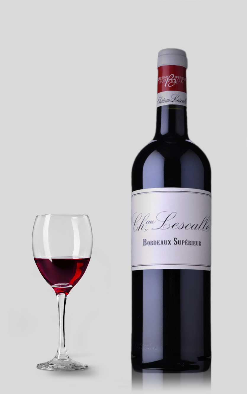 Chateau Lescalle 2022 Bordeaux Supérieur (6OWC) i trækasse