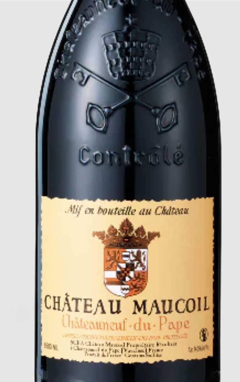 Chateauneuf du Pape Chateau Maucoil  Økologisk 2020 150 cl