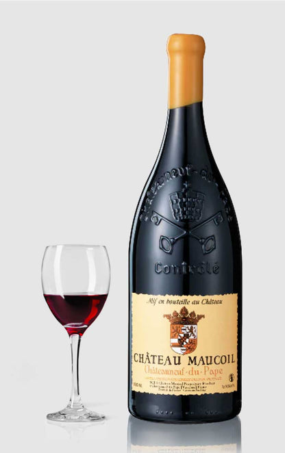 Chateauneuf du Pape Chateau Maucoil  Økologisk 2020 150 cl