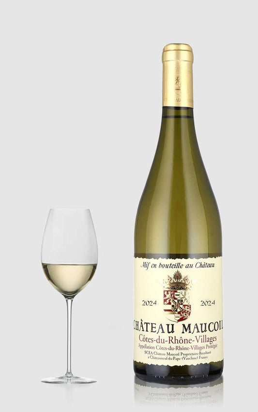Chateau Maucoil Cote Du Rhone Villages Blanc ØKO 2024