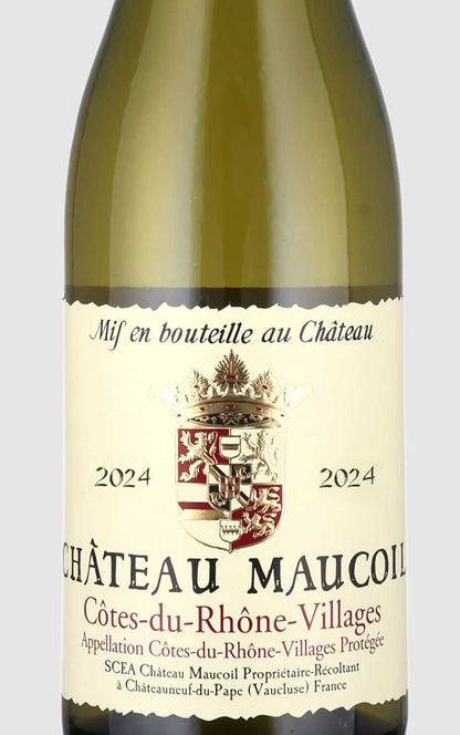 Chateau Maucoil Cote Du Rhone Villages Blanc ØKO 2024