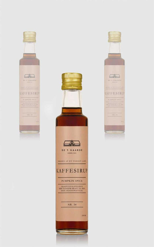 De 5 Gaarde Kaffesirup Pumpkin Spice