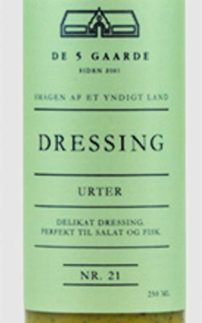 De 5 Gaarde Urter dressing