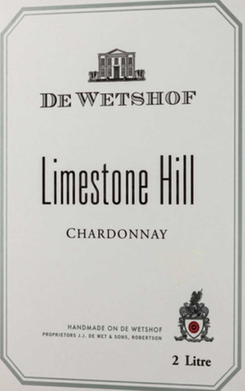 De Wetshof Limestone Hill Chardonnay 2024 200cl