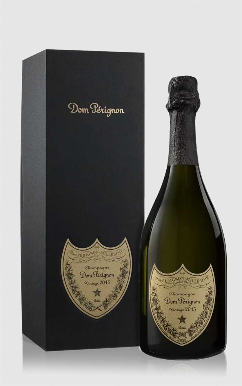 Dom Perignon Brut Vintage 2015 Champagne i gaveæske