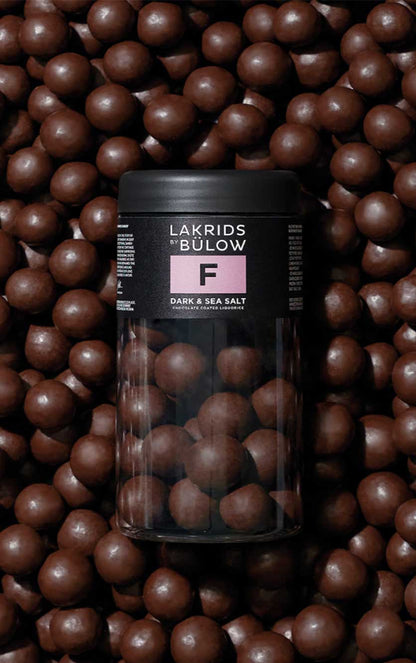 Lakrids by Bülow F - Dark & Sea Salt Regular