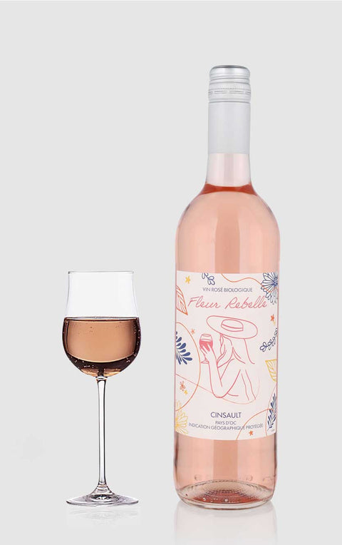 Fleur Rebelle Rosé ØKO IGP Pays d'Oc 2025