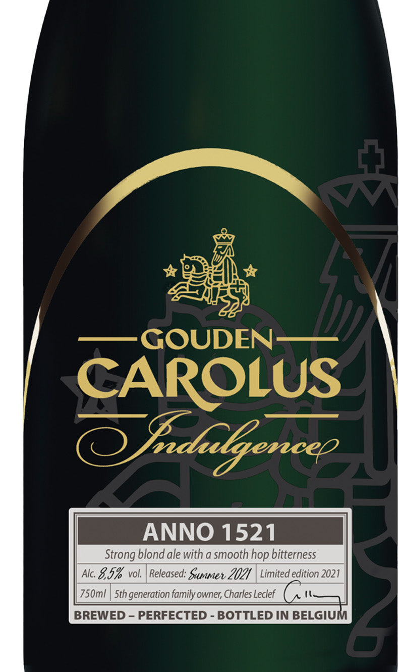 Gouden Carolus Indulgence "1521" vintage 75 cl