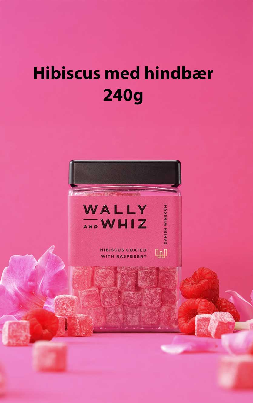 Wally and Whiz Hibiscus med hindbær 240g