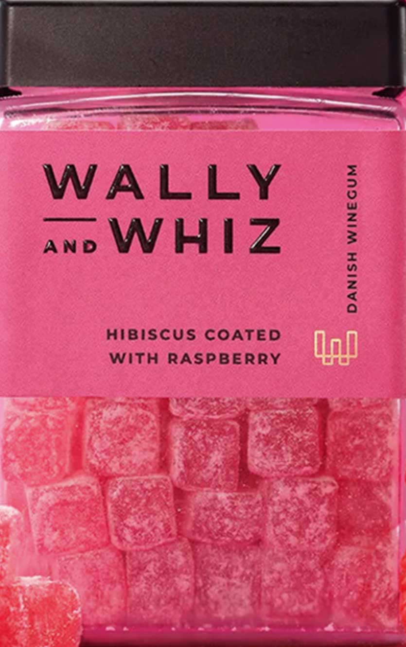 Wally and Whiz Hibiscus med hindbær 240g