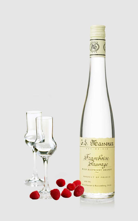 Massenez Eau de Vie Framboise Sauvage Hindbærbrændevin 35 cl