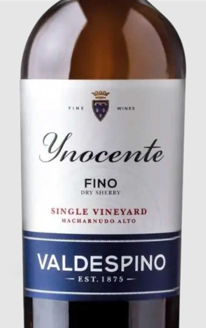 Fino Inocente Sherry Single Vineyard Valdespino