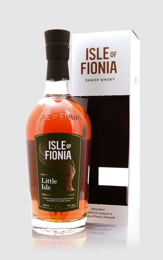 Isle Of Fionia Little Isle Nyborg Distilery Organic Dansk Single Malt Whisky 70 cl