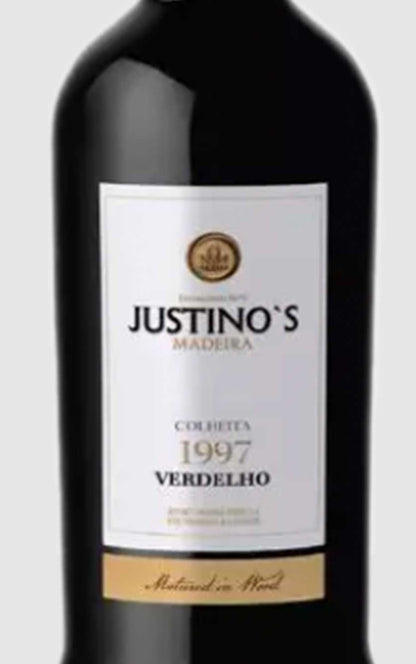 Madeira Justinos Colheita Verdelho 1997 Medium Dry