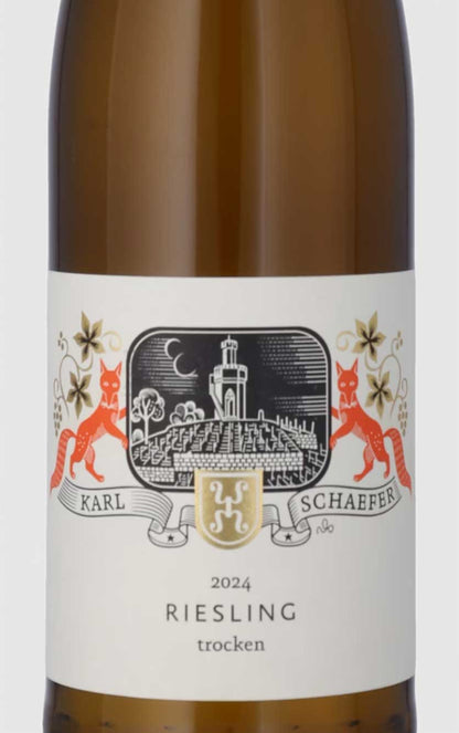 Riesling Trocken Øko VDP Gutswein Karl Schaefer Pfalz 2024