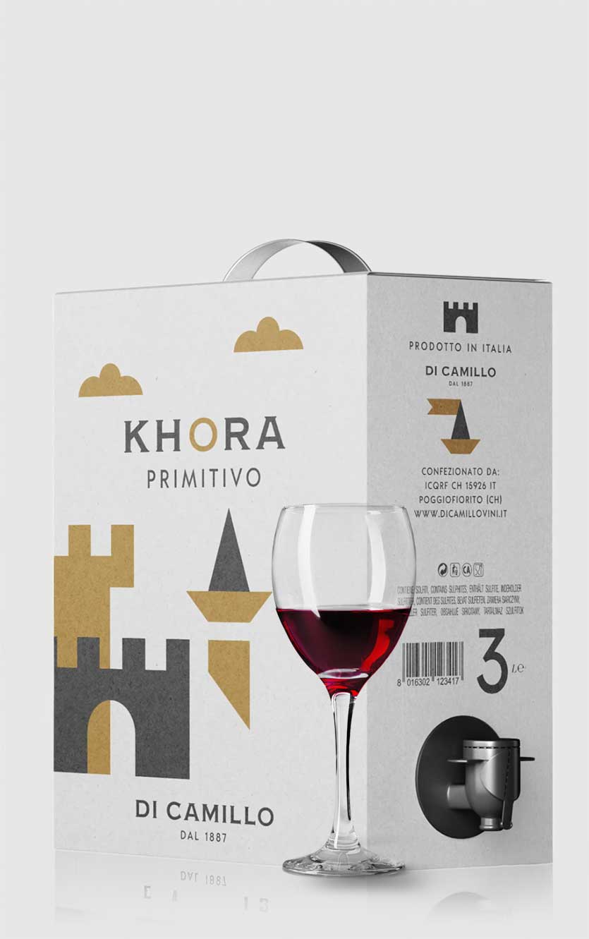 Di Camillo Khora Primitivo 2025 Bag In Box 3L